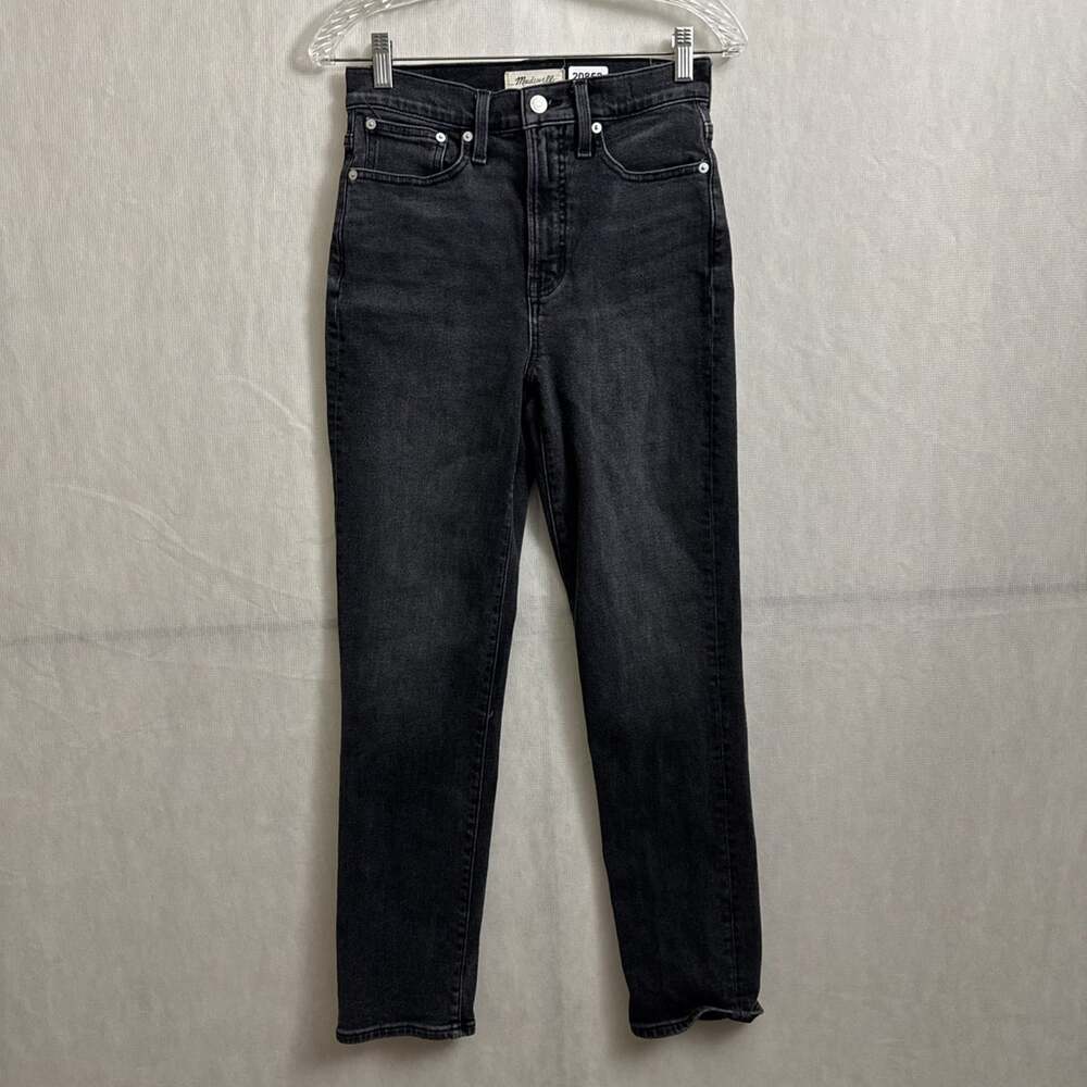 Madewell Women's Size 25 Black The Perfect Vintage Jeans